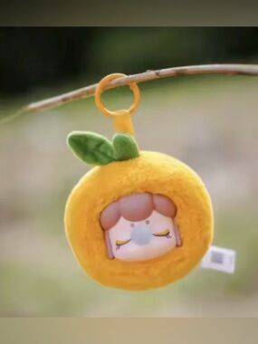 🆕 Nwot Nanci Rolife Fruit Orange 🍊 Series Plush Blind Box Keychain